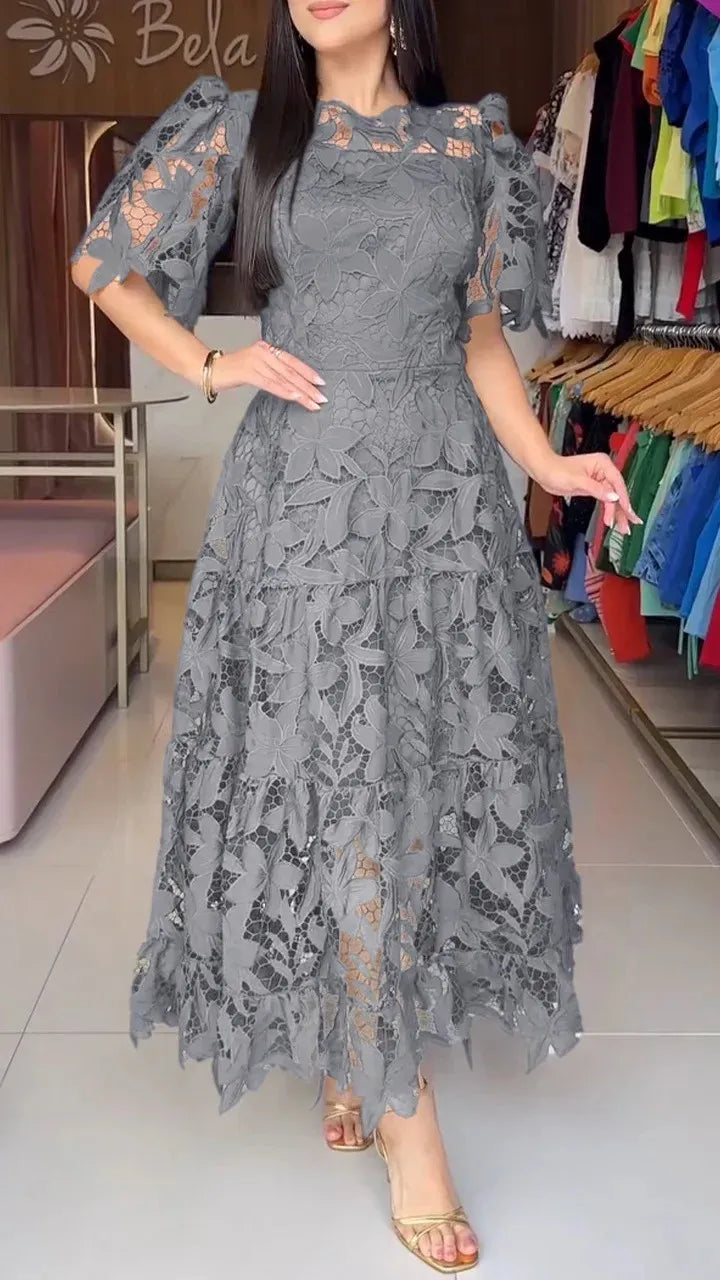 Vestido Feminino de Renda Anaju